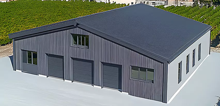 Corrugated Garage Roof Repair in Glendale Heights