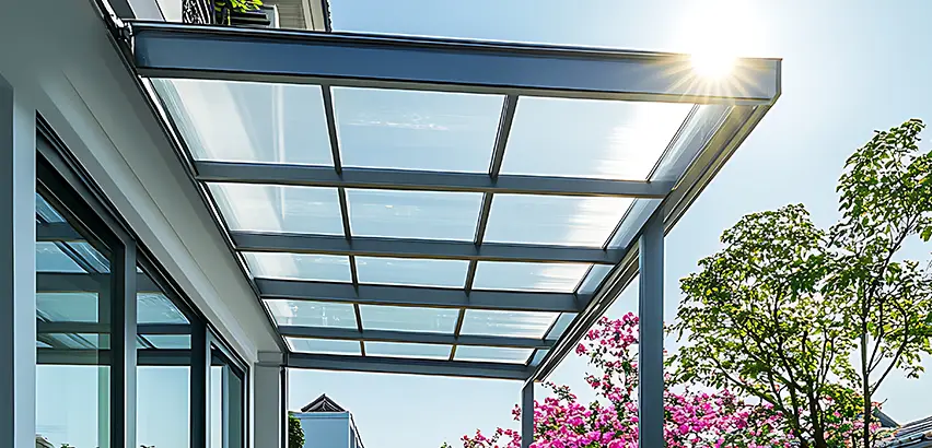 Glass Patio Roof Installation in Glendale Heights